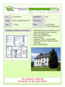 3-Raumwohnung Untere Siedlungsstraße 86
