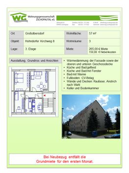 3-Raumwohnung Hohndorfer Kirchweg 8