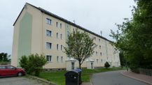 Wohngebiet in Wolkenstein der Wohnungsgenossenschaft Zschopautal eG in Zschopau
