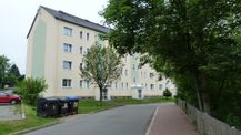 Wohngebiet in Wolkenstein der Wohnungsgenossenschaft Zschopautal eG in Zschopau
