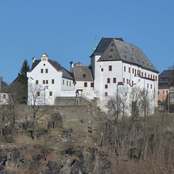 Wohngebiet in Wolkenstein der Wohnungsgenossenschaft Zschopautal eG in Zschopau