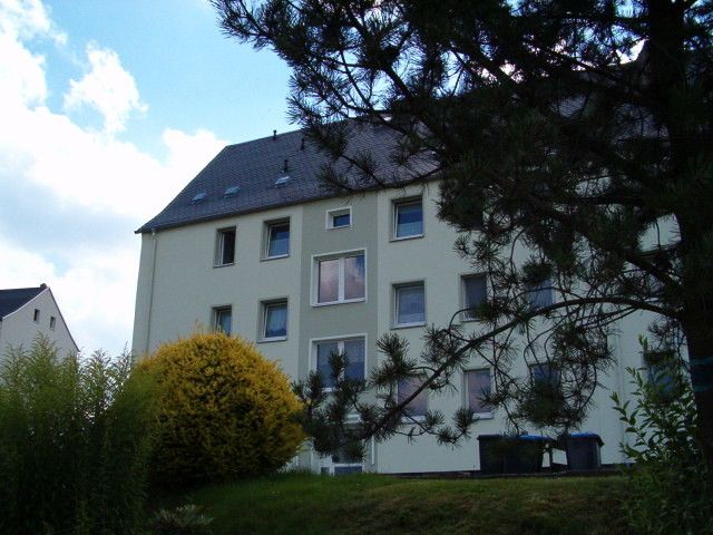 Wohngebiet in Krumhermesdorf der Wohnungsgenossenschaft Zschopautal eG in Zschopau