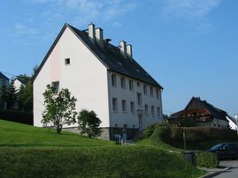 Wohngebiet in Scharfenstein der Wohnungsgenossenschaft Zschopautal eG in Zschopau