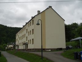 Wohngebiet in Niederschmiedeberg der Wohnungsgenossenschaft Zschopautal eG in Zschopau