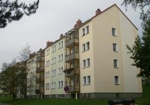 Wohngebiet in Zschopau der Wohnungsgenossenschaft Zschopautal eG in Zschopau