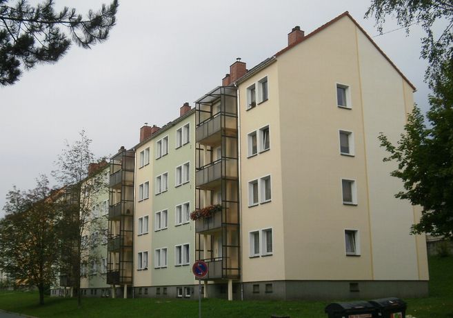 Wohngebiet in Zschopau der Wohnungsgenossenschaft Zschopautal eG in Zschopau