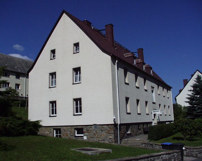 Wohngebiet in Scharfenstein der Wohnungsgenossenschaft Zschopautal eG in Zschopau