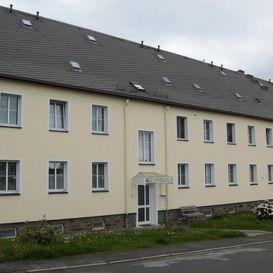 Wohngebiet in Großolbersdorf der Wohnungsgenossenschaft Zschopautal eG in Zschopau