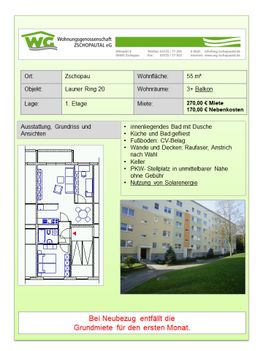 3-Raumwohnung Launer Ring 20