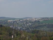 Wohngebiet in Krumhermesdorf der Wohnungsgenossenschaft Zschopautal eG in Zschopau