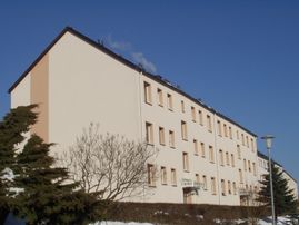 Wohngebiet in Scharfenstein der Wohnungsgenossenschaft Zschopautal eG in Zschopau