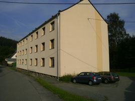 Wohngebiet in Niederschmiedeberg der Wohnungsgenossenschaft Zschopautal eG in Zschopau