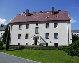 Wohngebiet in Scharfenstein der Wohnungsgenossenschaft Zschopautal eG in Zschopau