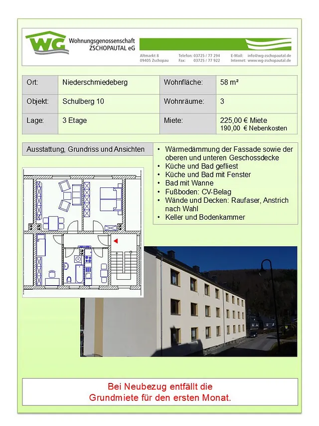 Wohnungsangebote