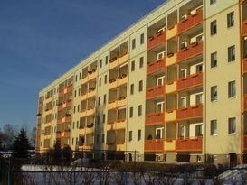 Wohngebiet in Großolbersdorf der Wohnungsgenossenschaft Zschopautal eG in Zschopau